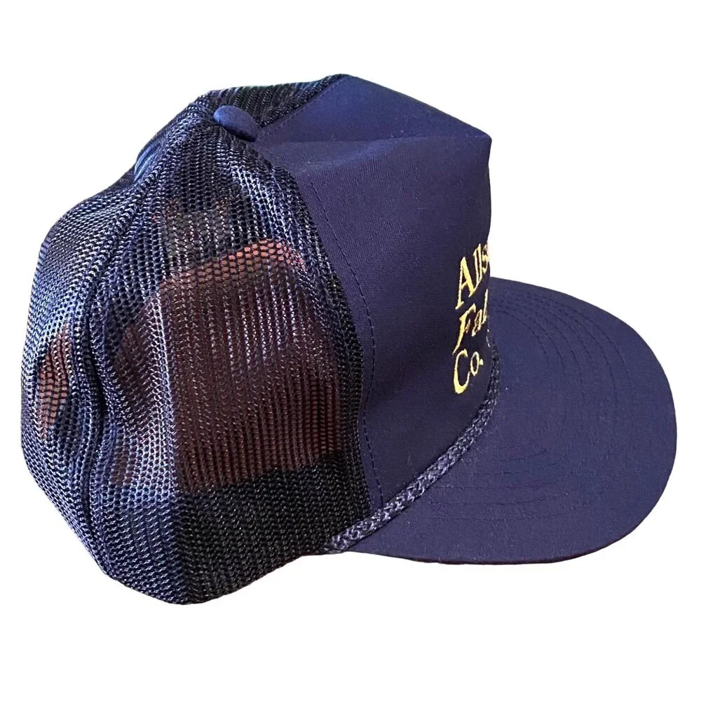 Allstates Fabricating Co Safety First Corded Snapback Trucker Hat Industrial‎